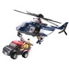 Sluban Policie M38-B0656 Velká helikoptéra a zloděj v autě