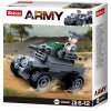 Sluban Army WW2 4into 1 M38-B0680C Malý německý obrněný vůz
