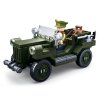 Sluban WWII M38-B0682 Sovětský terénní vůz GAZ 67