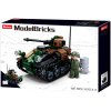 Sluban Army Model Bricks M38-B0750 Malý tank 2v1