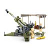 Sluban Army Model Bricks M38-B0890 M777 Howitzer