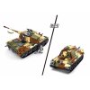Sluban Army Bitva o Budapešť M38-B0980 Německý těžký tank King Tiger 2v1