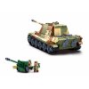 Sluban Army Bitva o Budapešť M38-B0980 Německý těžký tank King Tiger 2v1