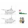 Sluban Model Bricks M38-B1011 T-72B3 Hlavní tank 2v1