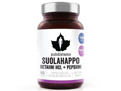 1 Betaine HCL 60 kapsli
