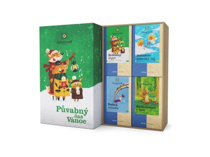 Dárková kazeta čajová Půvabný čas Vánoc