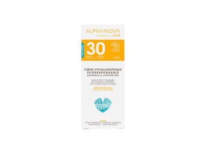 alphanova opalovaci krem na oblicej spf 30 50 g bio
