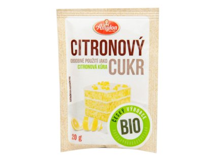 Amylon - Cukr citronový BIO, 20 g  *CZ-BIO-001 certifikát