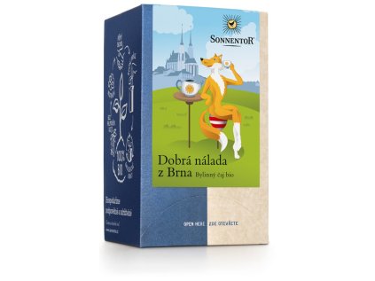 Sonnentor - Dobrá nálada z Brna, porcovaný čaj, BIO, 18 ks  *CZ-BIO-002 certifikát