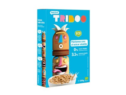 SMILEAT BIO detske cerealni krouzky s rostlinnymi proteiny bez pridaneho cukru 300g