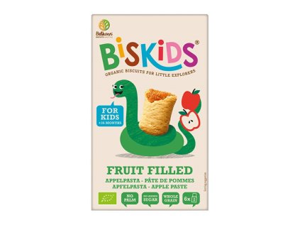 BISkids BIO mekke detske susenky s jablecnym pyre bez pridaneho cukru 35% ovoce 150g
