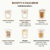 46544 6 brainmax pure lahev na pripravu cold brew 750 ml svetle hneda
