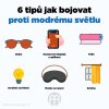 6 tipu jak bojovat proti modremu svetlu infografika brainmarket CZ