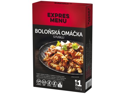 KM Bolonská omáčka s fusilli  1 porcia