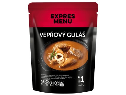 Bravčový guláš  1 porcia
