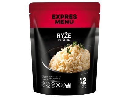 Dusená ryža  2 porcie