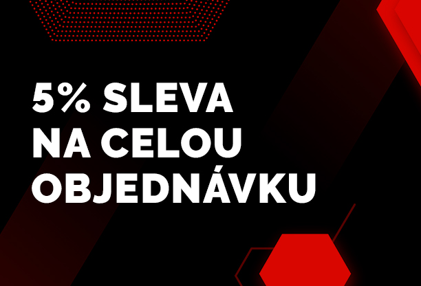 Využijte 5% sleva na celou objednávku