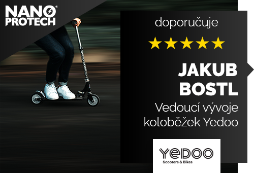  Jakub Bostl - vedoucí vývoje koloběžek Yedoo