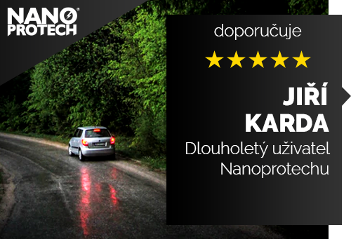 Jiří Karda - Dlouholetý uživatel Nanoprotechu