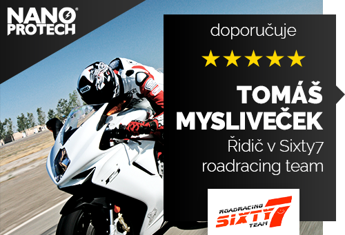  Tomáš Mysliveček - Řidič motocyklu za Sixty7 roadracing team