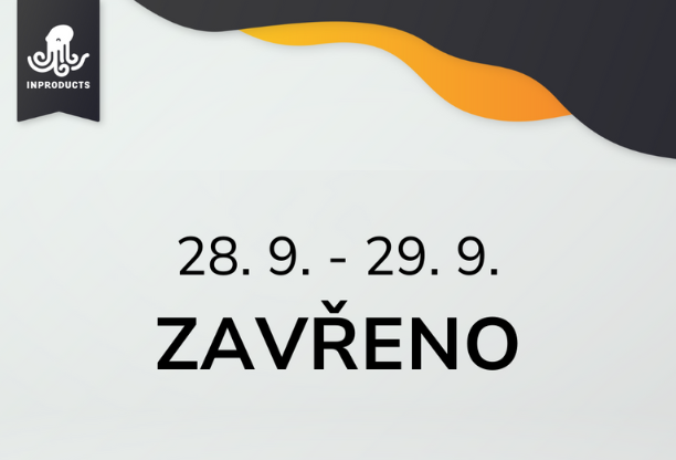 Máme zavřeno 28. 9. a 29. 9. 2023