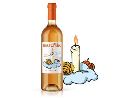 Připijím na tebe, tam někde do nebe  Meruňák ve skle 11,5%