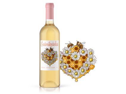 Sedmikráska (karton 6 ks)  6x z květů sedmikrásek a s medem 12% alk.