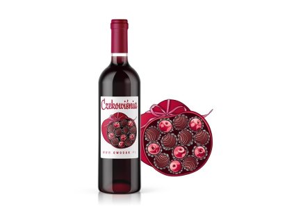 Czekowiśnia  wino czekoladowe 12% alk.