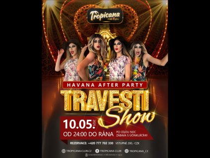 Travesti show vstupenky
