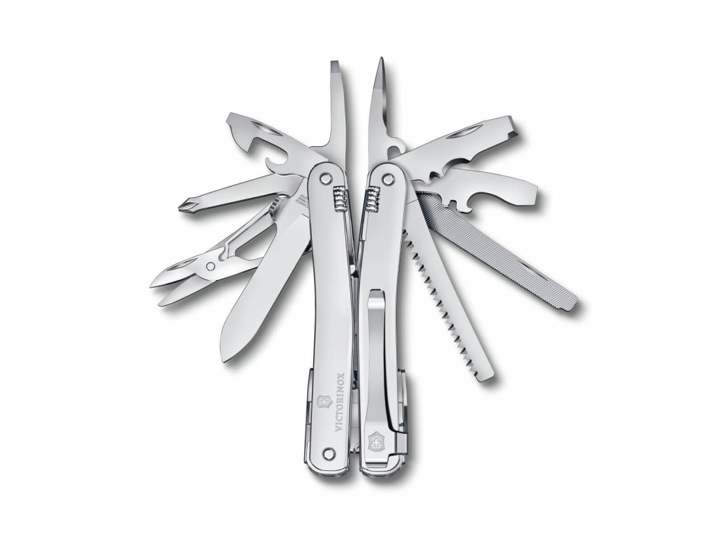 Nástroj Swiss Tool Spirit MX Clip, silver, blister