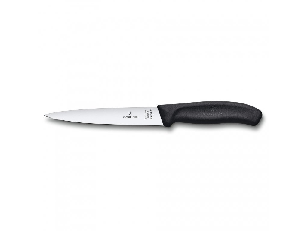 Nůž filetovací Swiss Classic, 16 cm, černý, blister