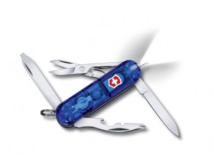 Kapesní nůž Victorinox MIDNITE MANAGER modrý transparentní 58 mm