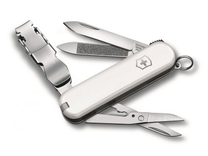 Kapesní nůž na manikúru Victorinox Nail Clip 580 bílý 65 mm