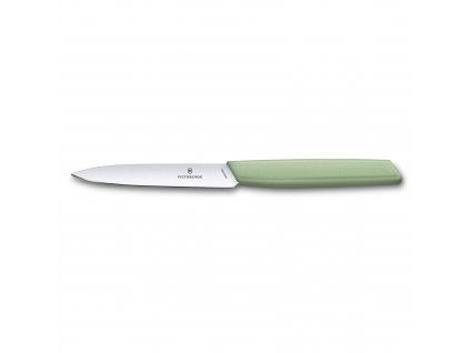Nakrajovací nůž Swiss Modern, 10 cm, zelený