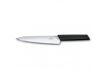 Kuchyňský nůž Swiss Modern, 19 cm, černý