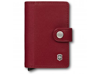 Peněženka Altius Secrid, Leather Card Wallet, Victorinox Red