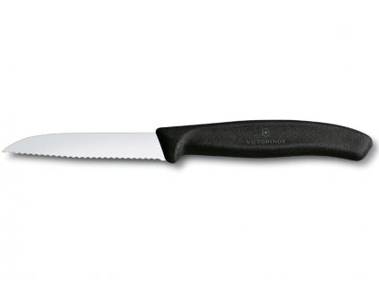 Nůž na zeleninu 8cm plast černý