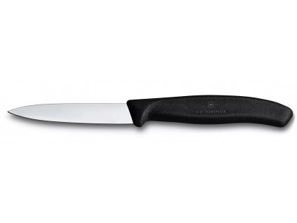 Nůž na zeleninu 8cm plast černý