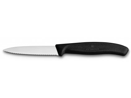 Nůž na zeleninu 8cm plast černý