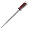 Brousek Dual Grip, honing steel, 30cm, micro-fine cut, round