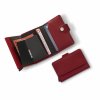 Peněženka Altius Secrid, Leather Card Wallet, Victorinox Red