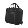 Kufr Werks Professional Cordura, Wheeled Business Brief Compact, Black