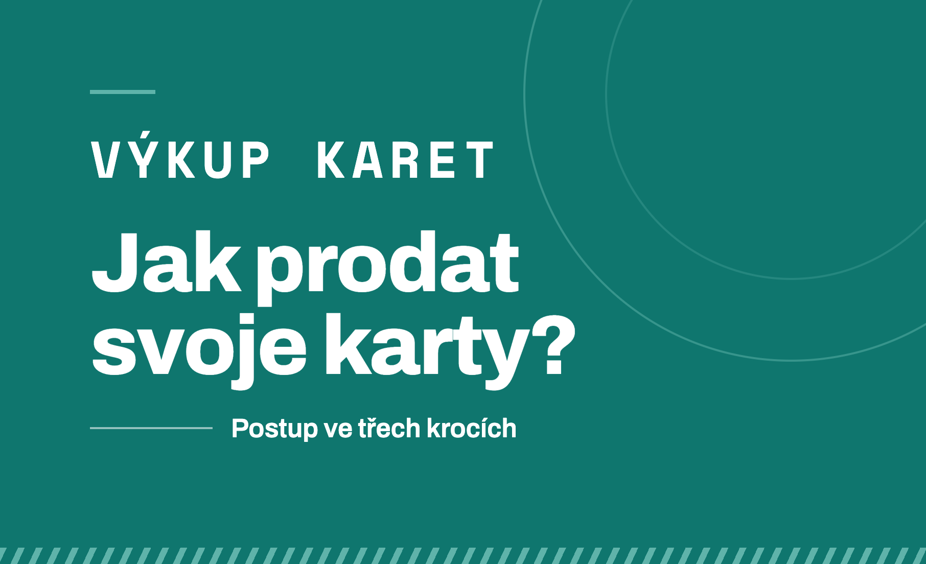 Jak prodat svoje karty?