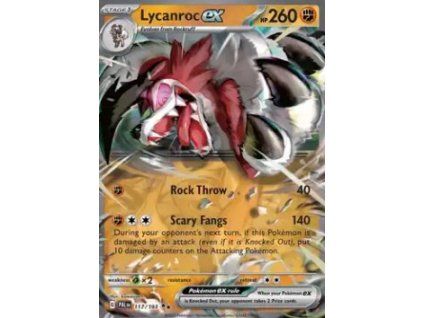 PAL 117/193 Lycanroc ex - Paldea Evolved