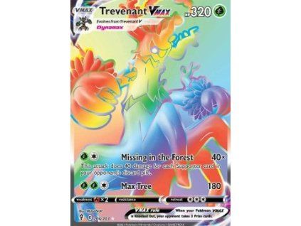 60640 evs 206 203 trevenant vmax evolving skies