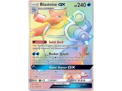 62077 unb 218 214 blastoise gx unbroken bonds