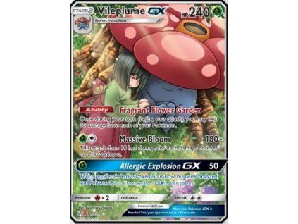 62547 cec 211 236 vileplume gx cosmic eclipse