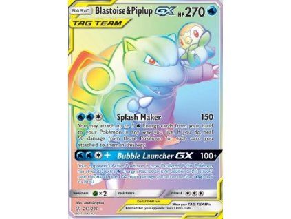 62615 cec 253 236 blastoise piplup gx cosmic eclipse