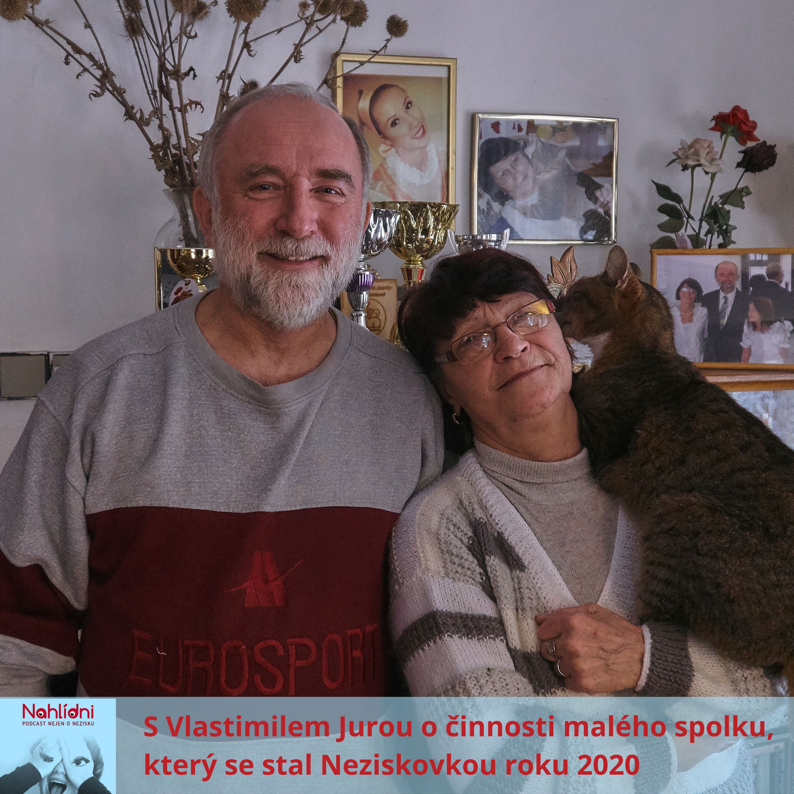 S Vlastimilem Jurou o činnosti malého spolku, který se stal Neziskovkou roku 2020