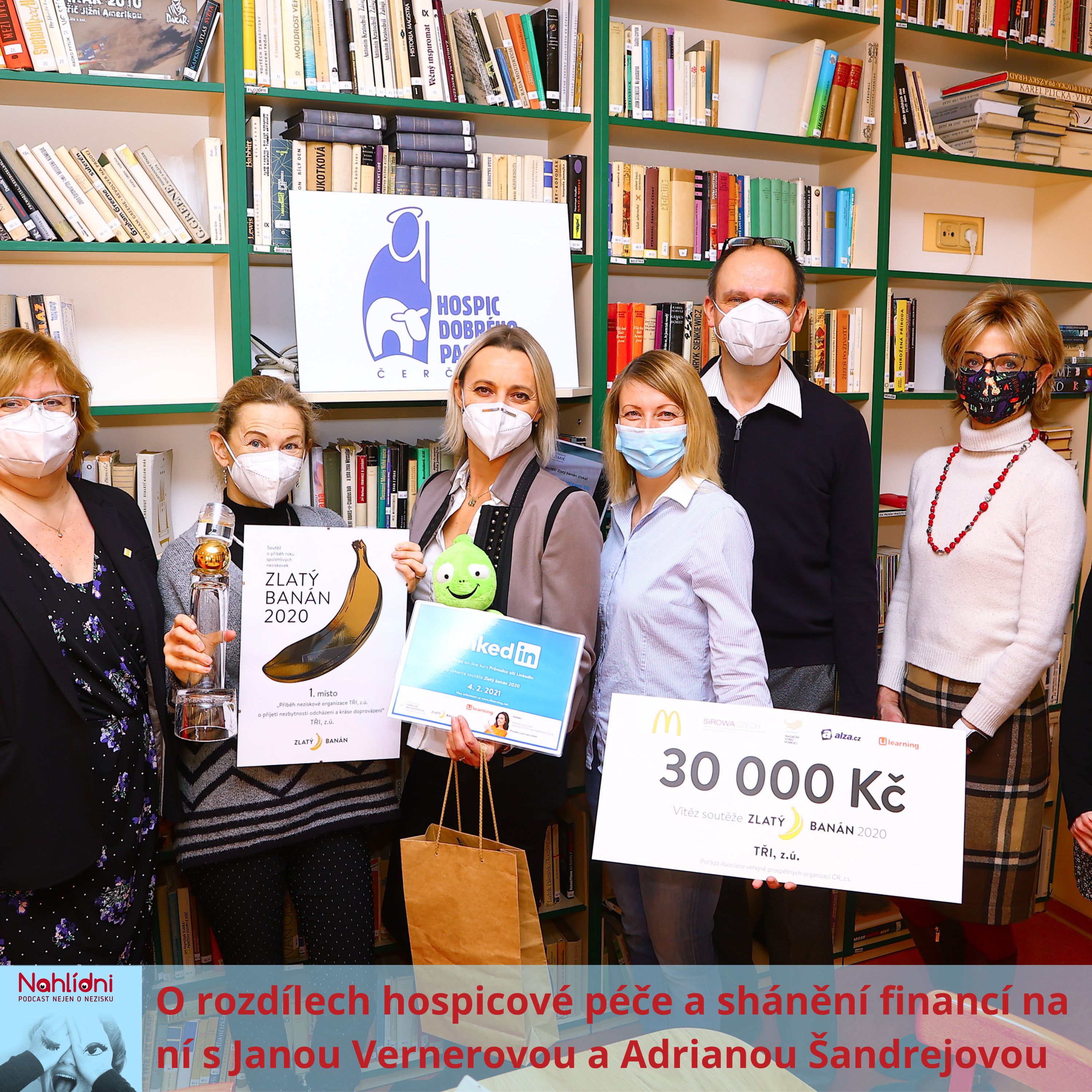O rozdílech hospicové péče a shánění financí na ní s Janou Vernerovou a Adrianou Šandrejovou